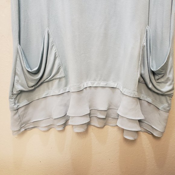 WOMEN'S PLUS SIZE 1X LOGO TOP W/POCKETS - Picture 2 of 5